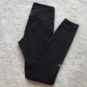 Lululemon Leggings Fast and Free 25” size 2 Black